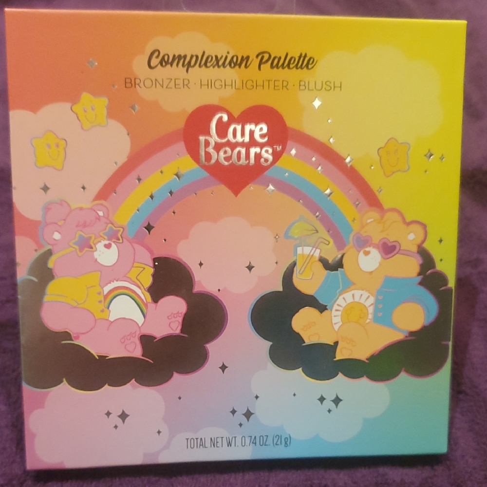 Care Bears Complexion Palette; Bronzer; Highlighter; Blush